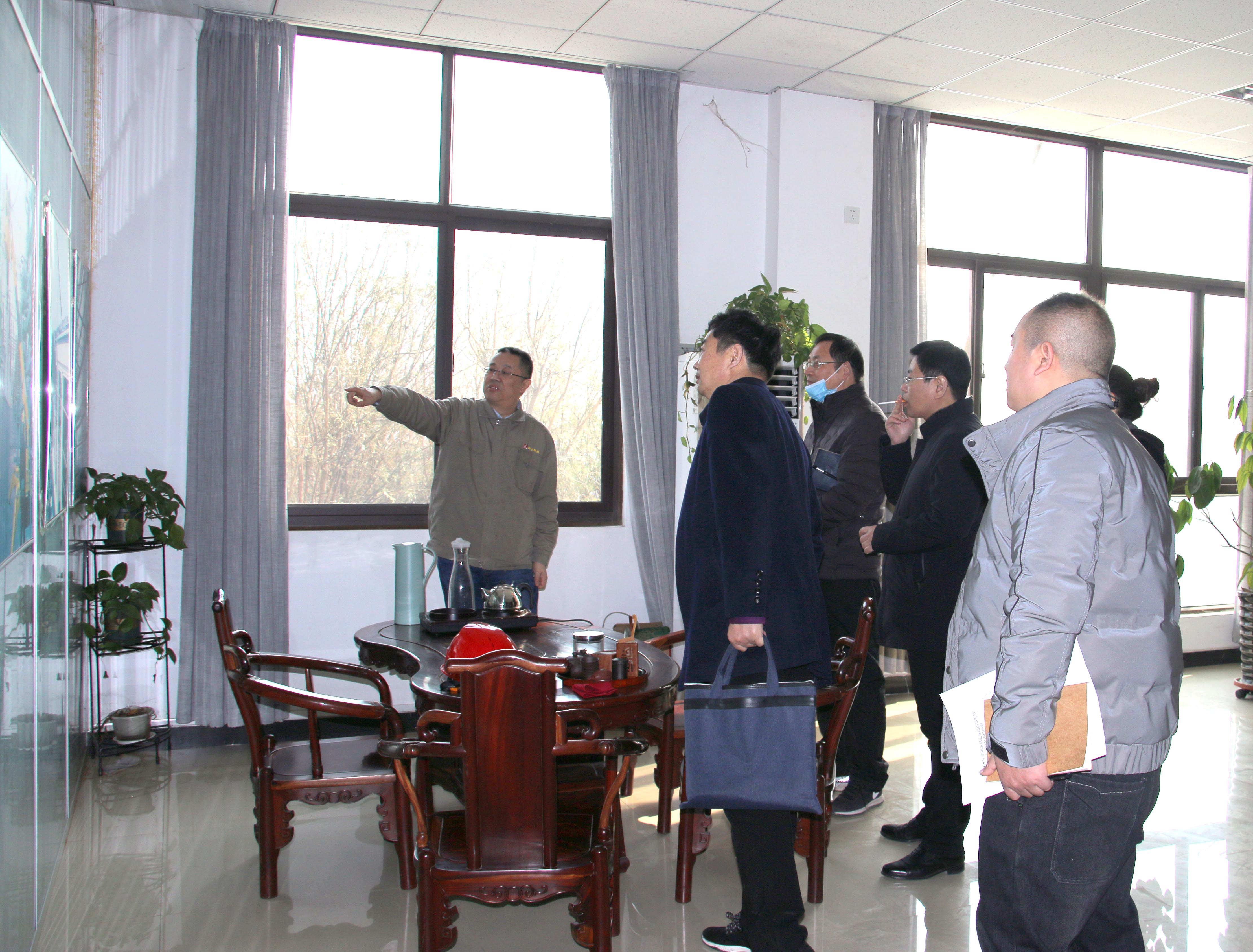 鄭州高新區(qū)雙橋園區(qū)運(yùn)營(yíng)中心領(lǐng)導(dǎo)調(diào)研 鄭州科步科技有限公司