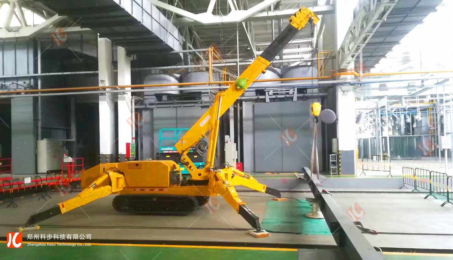 宇通鋼結構吊裝