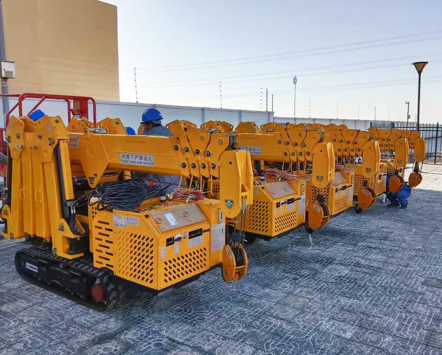 項目一線丨科步蜘蛛吊支援戈壁灘