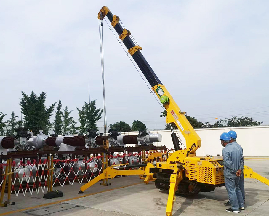 項目一線 | 科步蜘蛛吊電站顯風采