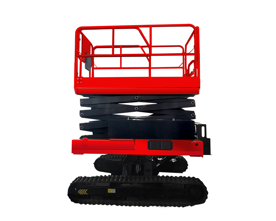 上新啦！科步新品：履帶自調平式剪叉式高空作業平臺