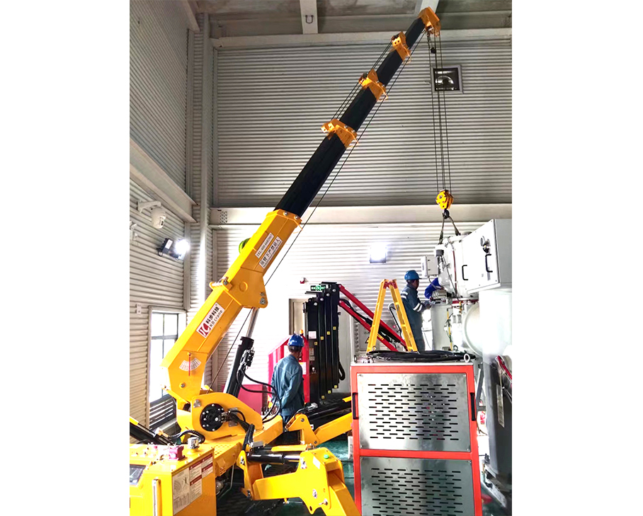 科步蜘蛛吊為電站保駕護(hù)航