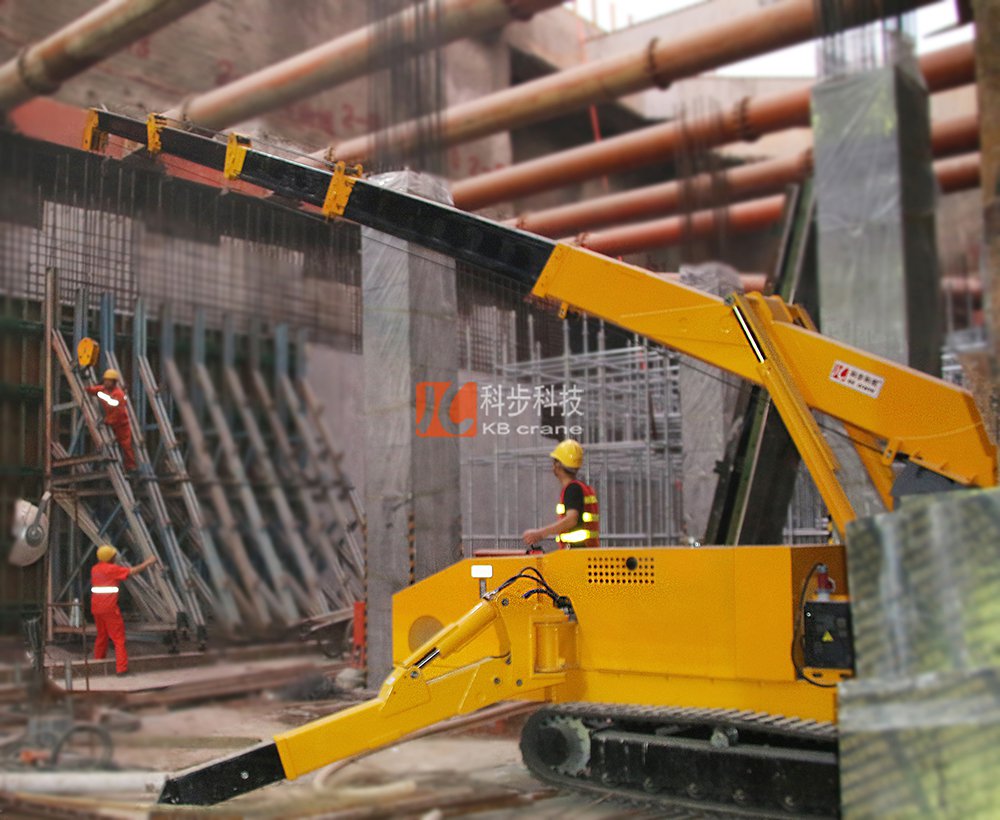 科步科技小吊車助力洛陽地鐵建設