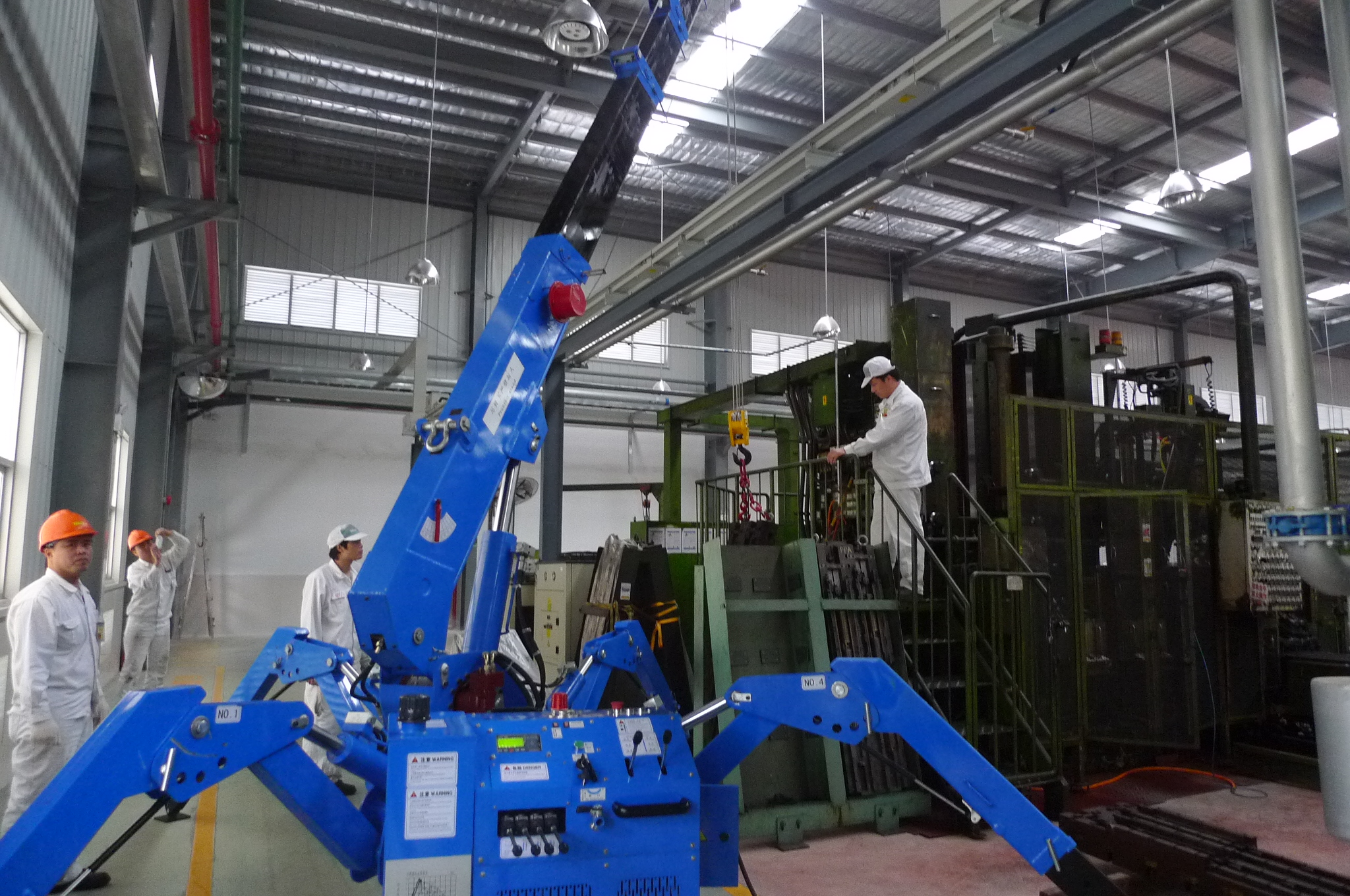 科步吊車車間施工