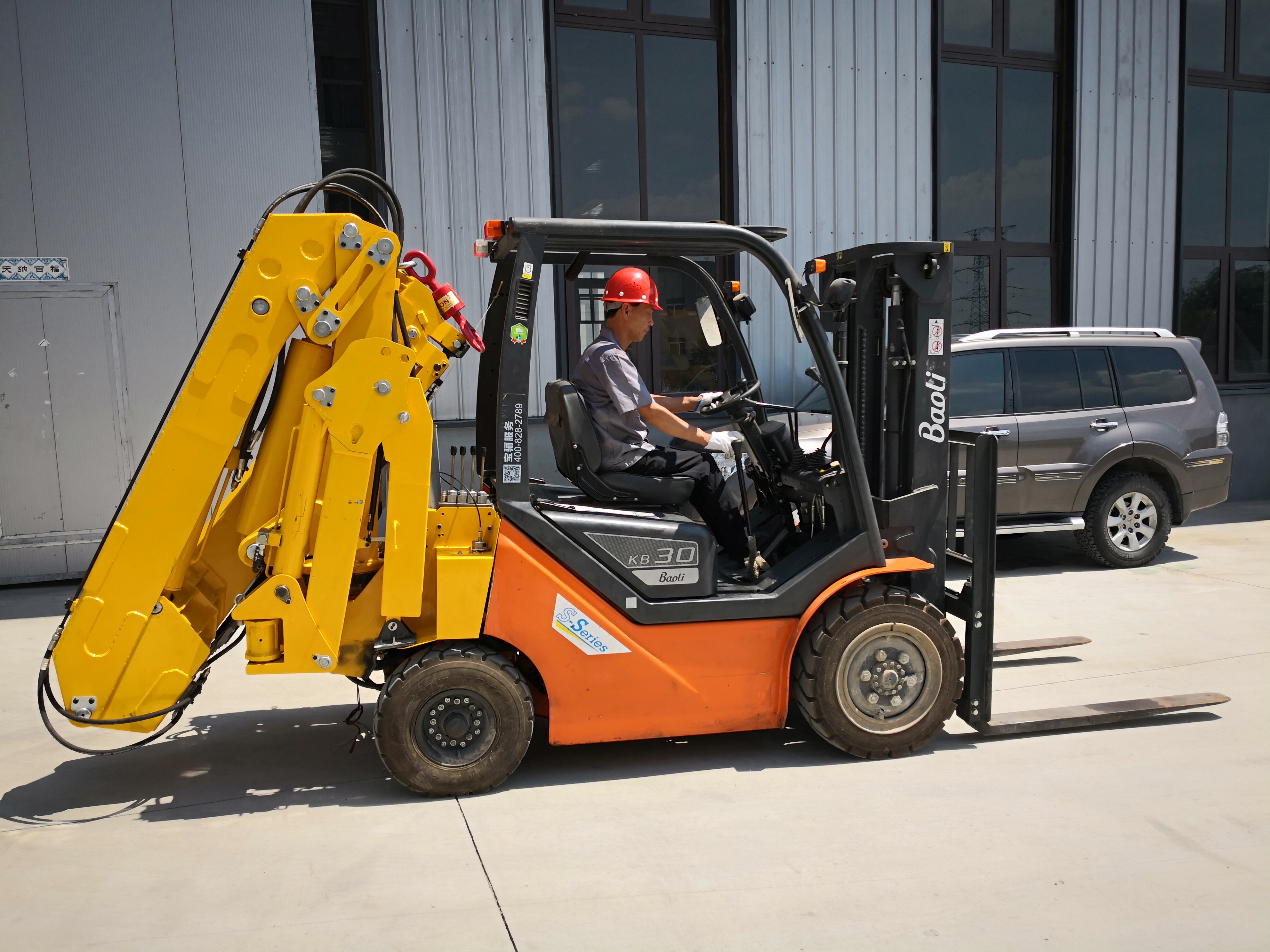 叉車帶吊車一體機